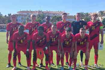 Belgische U19 van Wesley Sonck halen opnieuw stevig uit en mogen naar volgende EK-voorronde - Gazet van Antwerpen
