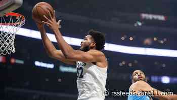 Wolves fall to the Clippers with a 129-102 loss in L.A.