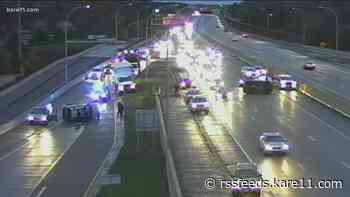 Officials reporting several crashes during first significant snowfall of the season