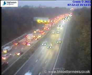 Bolton traffic updates as congestion causes long delays