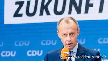CDU-Vorsitz: Merz will sich im Sauerland nominieren lassen - Süddeutsche Zeitung - SZ.de