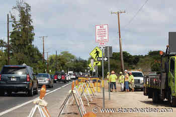 Placement of barriers, crosswalks at Laniakea Beach is criticized