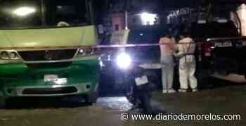 Balean a un hombre en la colonia Satélite, de Cuernavaca - Diario de Morelos