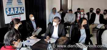 Atiende SAPAC a nuevo alcalde de Cuernavaca - Diario de Morelos