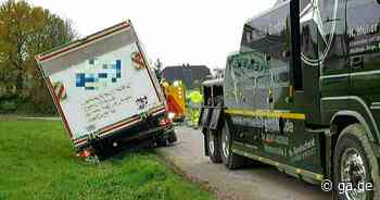 Lohmar-Birk: Lkw kommt von Fahrbahn ab - General-Anzeiger Bonn