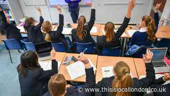 Ceiling collapses at London school as children taken to hospital
