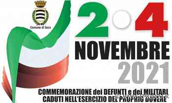 SORA - IL PROGRAMMA DELLE CERIMONIE DEL 2 E DEL 4 NOVEMBRE - ioWebbo