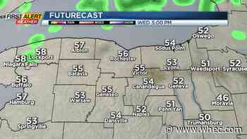 First Alert Weather: Local lake flakes to start the week with a nice warm-up Wednesday