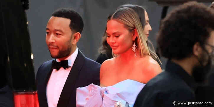 Chrissy Teigen & John Legend Couple Up For Pal's Wedding in LA