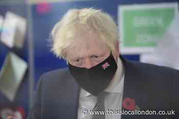 Boris Johnson visits Woodgrange Medical Practice in Forest Gate