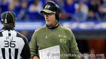 Frank Reich wonders “why can’t it be us” in the AFC