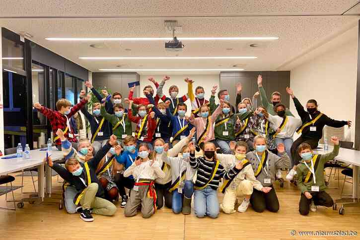 Izegem heeft nieuwe kindergemeenteraad