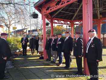 Veterans come together at Radcliffe remembrance service - The Bolton News