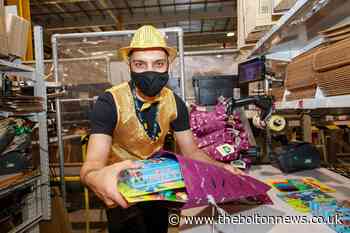 Amazon Bolton goes gold to raise money for children's hospital - The Bolton News