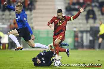 Zo slecht was Hazard niet tegen Estland, maar ook bondscoach hoopt dat hij de juiste beslissing neemt