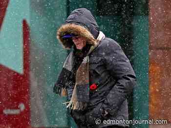 Edmonton weather: Today's special is snow with a side of heavy snow fall