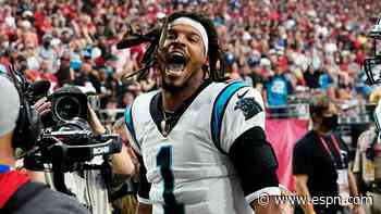 'I'm back!': Cam Newton energizes Carolina Panthers' playoff hopes