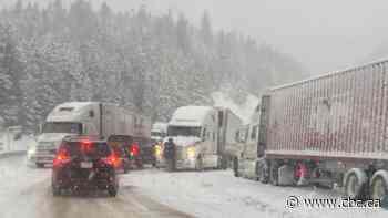 People built snowmen, spent night in vehicles after more major delays on Highway 93
