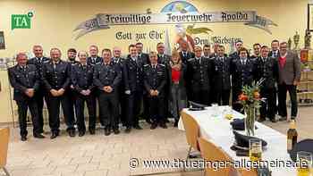 Feuerwehr Apolda: Auszeichnungen coronabedingt ohne Feuerwehrball - Thüringer Allgemeine