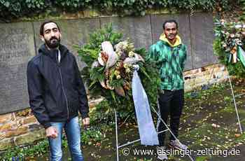 Gedenkfeier in Ostfildern - Geflüchtete sprechen zum Volkstrauertag - esslinger-zeitung.de