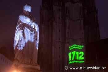 Nieuwe campagne tegen partnergeweld start met projectie op Sint-Romboutstoren