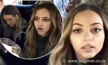 Jesy Nelson screams at Perrie Edwards and Jade Thirlwall to 'get a grip' in an old Little Mix video - Daily Mail