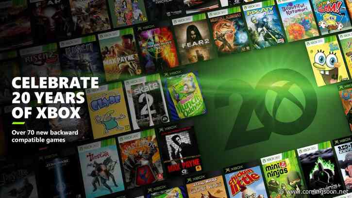 Xbox Adds Over 70 New Games to its Backward Compatibility List
