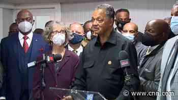 Jesse Jackson attends Ahmaud Arbery killing trial