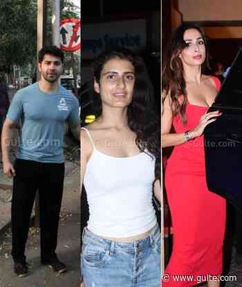 Varun Dhawan – Fatima Sana Sheikh – Malaika Arora Spotted In Stylish Looks - Gulte