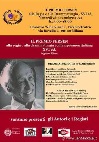 LA STRANIERA L'opera di Giovanni Scarfò finalista al Premio Fersen - Lente Locale