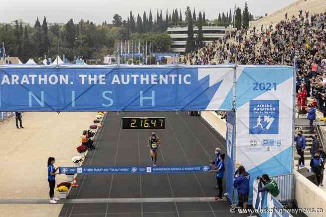 Greece's Gelaouzos wins first post-pandemic Athens Marathon - Alaska Highway News
