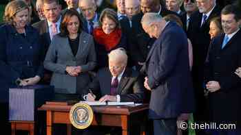 Biden signs $1 trillion infrastructure bill into law