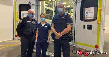 Calgary doctor reunites with paramedics who saved her life