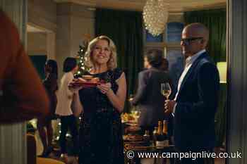Ashley Jensen and Heston Blumenthal front Waitrose Christmas ad