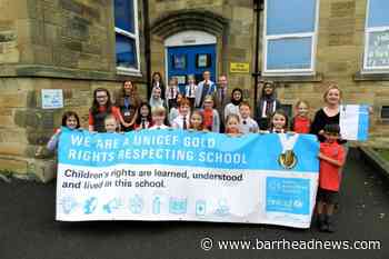School sets gold standard in efforts to promote children's rights - Barrhead News