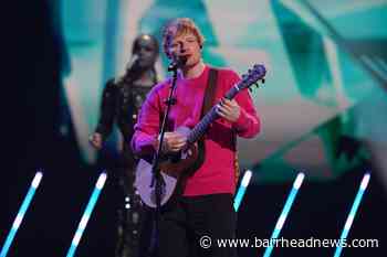 Ed Sheeran wins big as MTV EMAs celebrate the LGBT community - Barrhead News