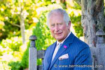 Photo of Charles beaming on a bench marks his 73rd birthday - Barrhead News