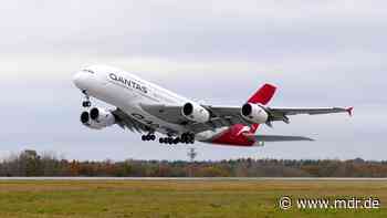 A380 fliegt nach Wartung nonstop von Dresden nach Sydney | MDR.DE - MDR