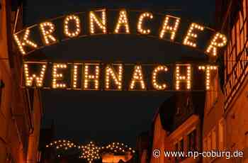 Weihnachtsmarkt - Kronacher Weihnacht ist abgesagt - Neue Presse Coburg