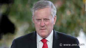 Jan. 6 committee expected to discuss how to deal with Mark Meadows Tuesday