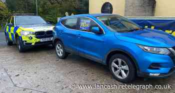 Motability car seized by police on M65 as driver not legally allowed to use it