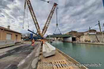 Transports : panne d’une grue sur le chantier de Frontignan, des perturbations prévues jusqu’à mardi - France 3 Régions