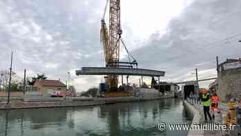 Pont SNCF à Frontignan : une panne de la grue de 600 tonnes reporte la fin des travaux - Midi Libre