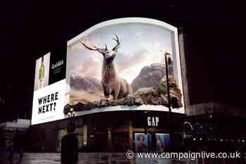 Glenfiddich's stag comes to life in 3D OOH activations