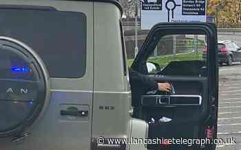 M65: Mercedes-Benz G63 AMG driver penalised for illegal tint