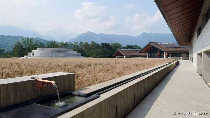 Neri&Hu completes stone-clad whisky distillery in China for Pernod Ricard