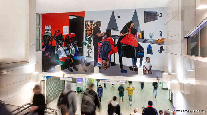 New artwork appears at Brixton tube station