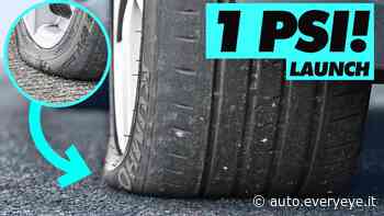 Quanto incide la pressione delle gomme in una partenza da fermo? Un video fuga ogni dubbio - Everyeye Auto