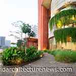 Urbanscape Architects’s stone skin design for Sangini House in Surat