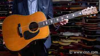 Guitars belonging to Eric Clapton and Elvis Presley to go on sale